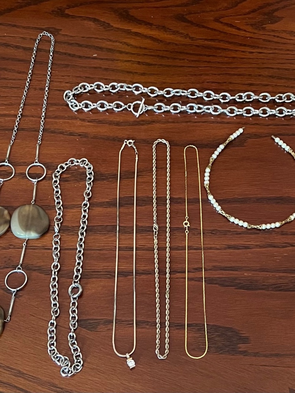 10 necklaces